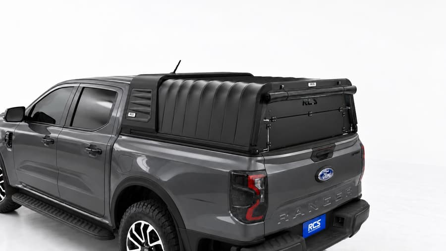 RCS canopy on a Ford Ranger, with security screen
