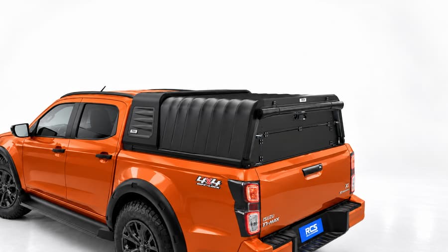 RCS canopy on a Isuzu D-Max, with security screen