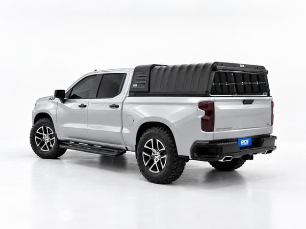 RCS canopy on a Chevrolet Silverado 1500, render